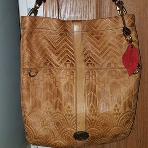 Fossil well loved handbag in very good condition.